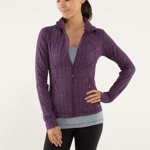 Lululemon Forme Jacket - Ziggy Wee September Plum